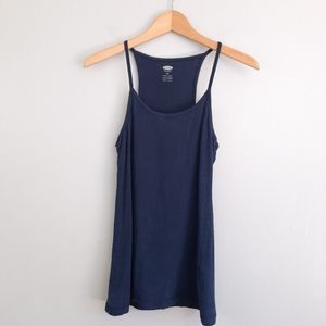 Old Navy Blue High Back Tank Top